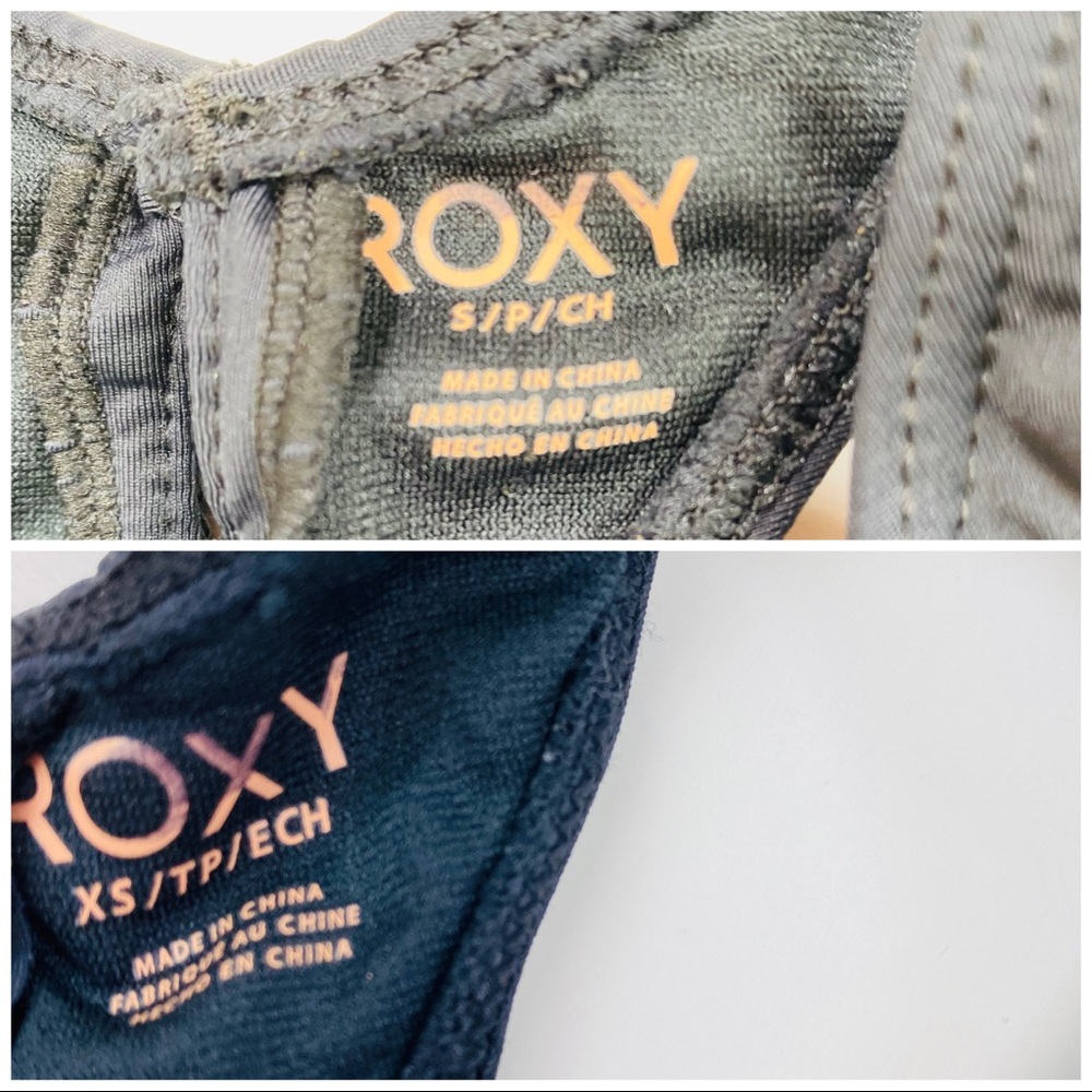🆕Roxy Cuba Cuba Strappy High Neck Crop Bikini Top - Picture 4 of 8